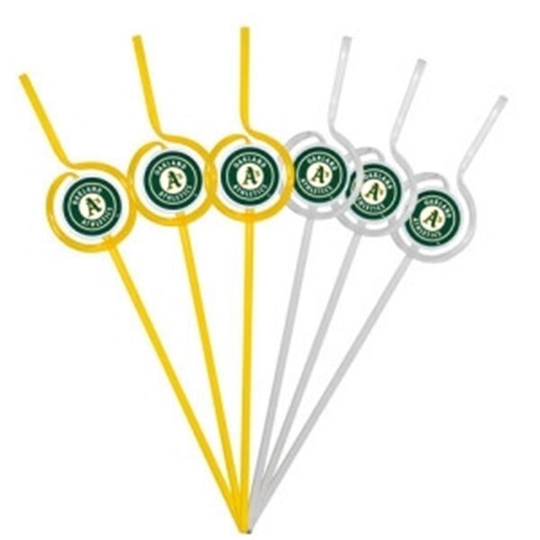Pangea Brands Oakland Athletics Team Sipper Straws 1558001916 - main